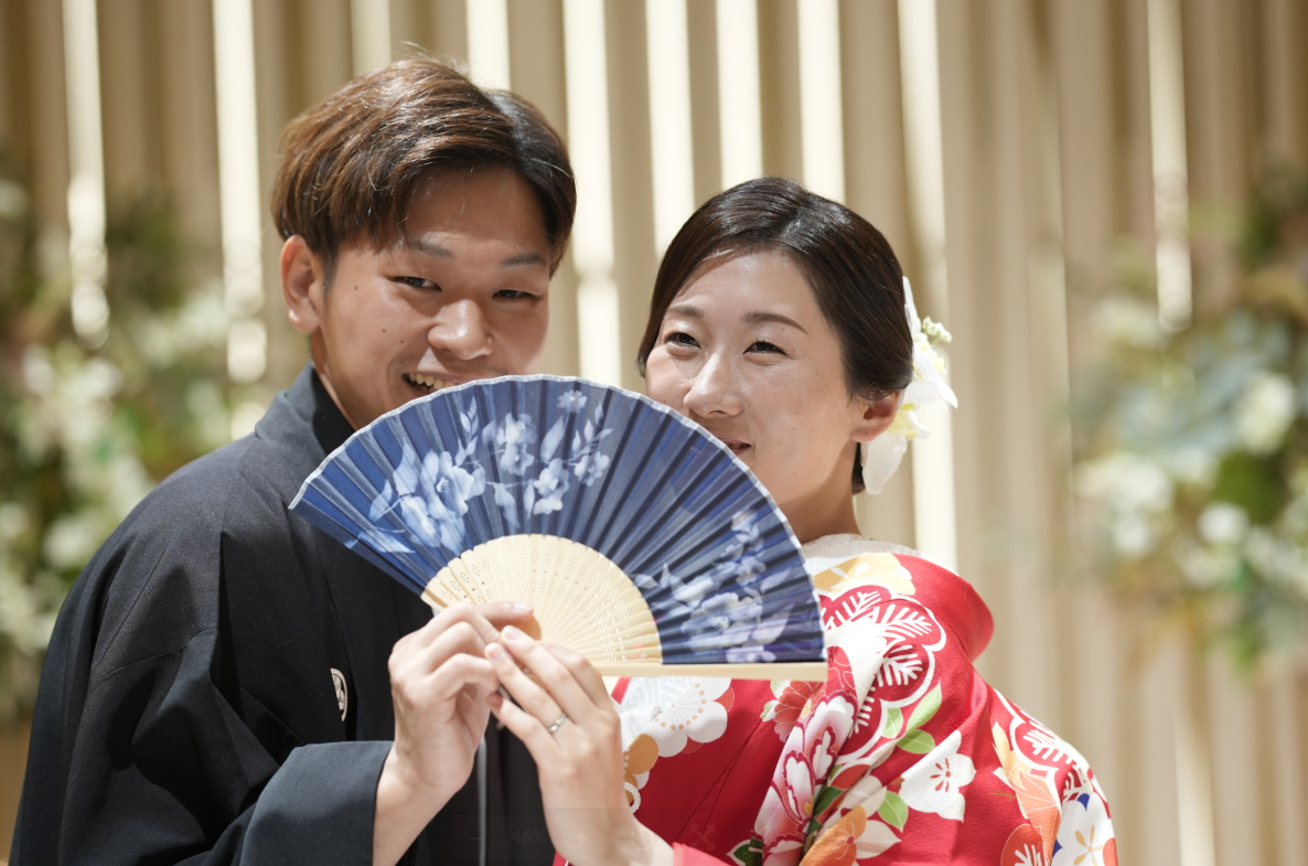 真剣白刃取り!?和装と小物で可愛いフォトウェディング♬